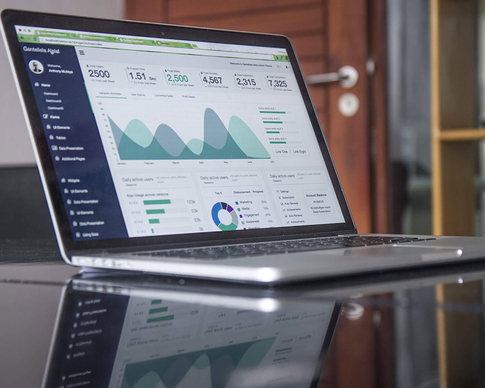 Statistics on Laptop